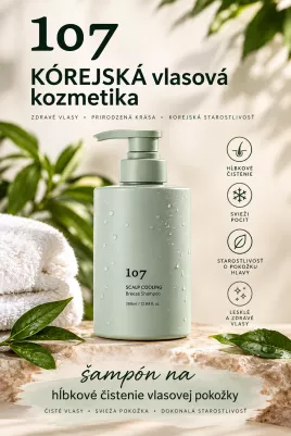 107 SCALP COOLING Breeze šampón 380ml