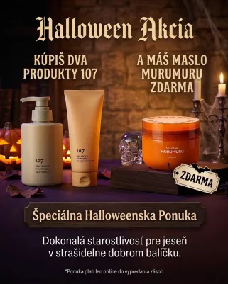 Hellowínska strašidelne dobrá akcia! 🎃👻